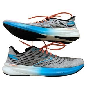 Brooks Hyperion Running Shoes Mens Size 12 Gray Blue Orange Training Gym